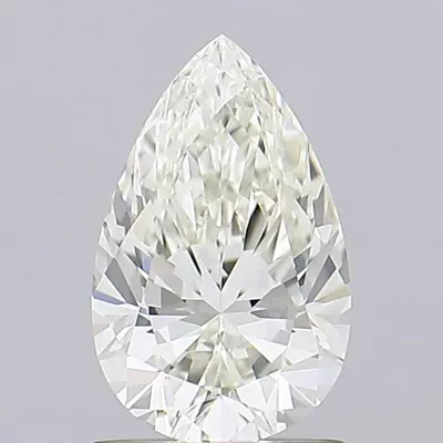 1.08ct K IF Rare Carat Ideal Cut Pear Diamond