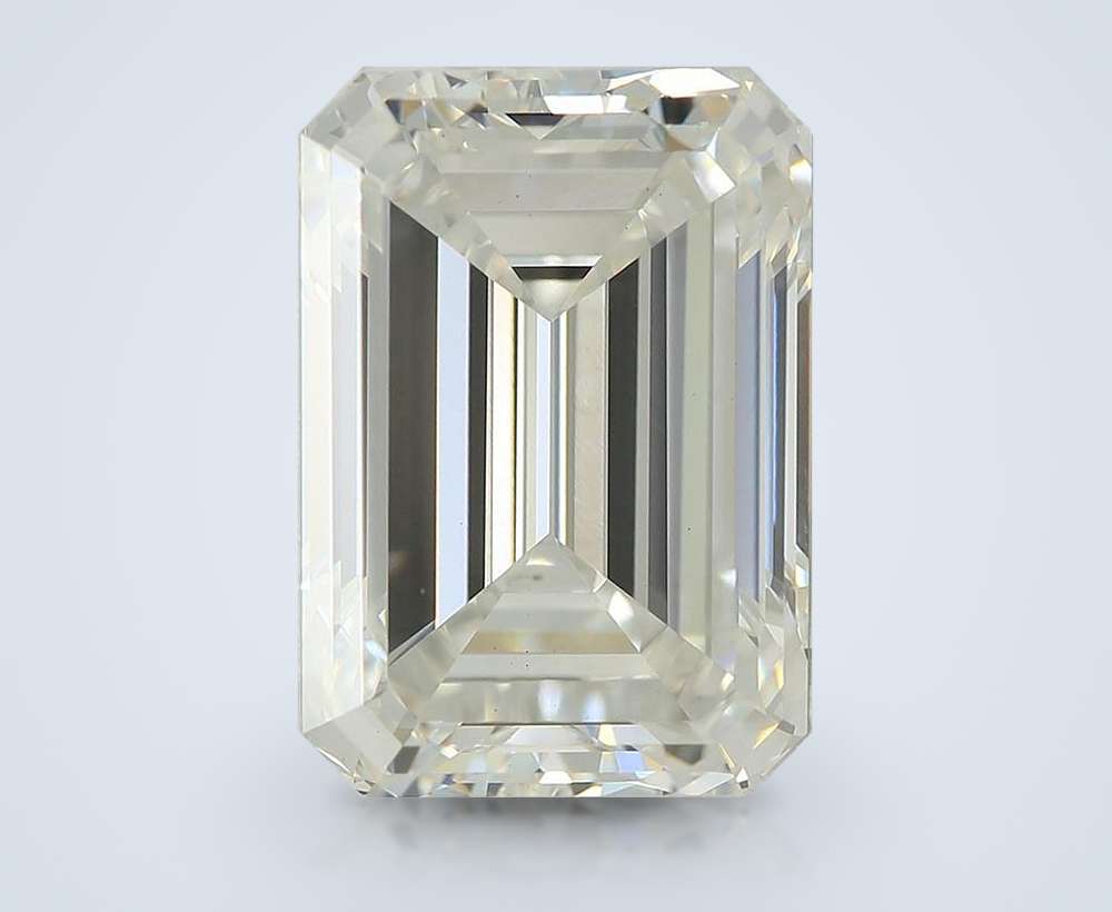 5.28ct F VS1 Rare Carat Ideal Cut Emerald Lab Grown Diamond