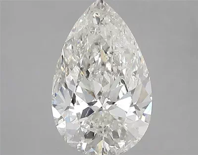 2.03ct I SI2 Rare Carat Ideal Cut Pear Diamond