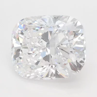 2.02ct D VVS2 Rare Carat Ideal Cut Cushion Lab Grown Diamond