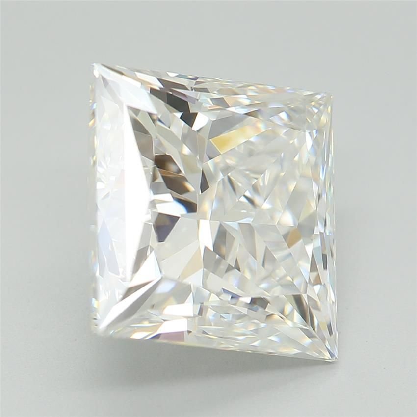 4.04ct E VVS2 Rare Carat Ideal Cut Princess Lab Grown Diamond