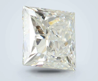 4.04ct E VVS2 Rare Carat Ideal Cut Princess Lab Grown Diamond