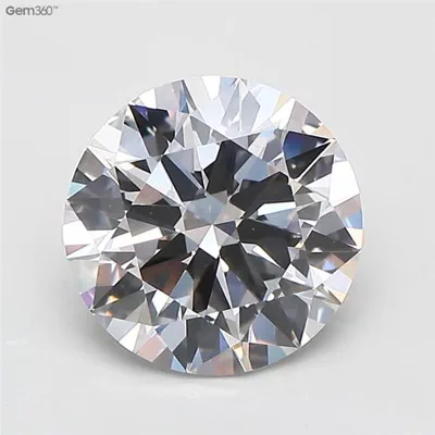 2.51ct F VS1 Rare Carat Ideal Cut Round Lab Grown Diamond