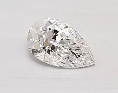 0.51ct D VVS2 Rare Carat Ideal Cut Pear Lab Grown Diamond