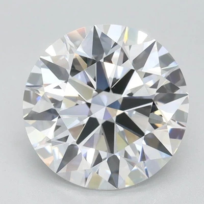 2.00ct D FL Rare Carat Ideal Cut Round Lab Grown Diamond