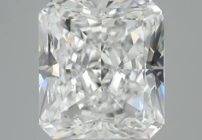 10.40ct F VS2 Rare Carat Ideal Cut Radiant Diamond