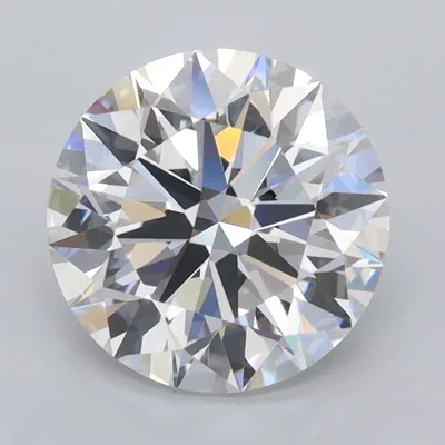2.75ct D VVS1 Rare Carat Ideal Cut Round Lab Grown Diamond