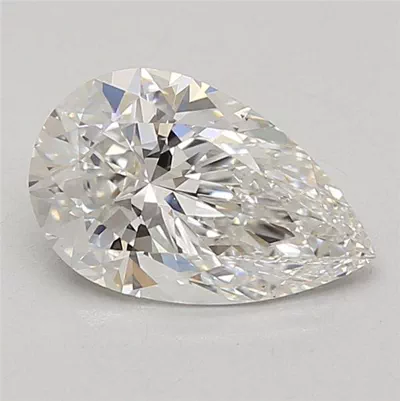 2.02ct E VS1 Rare Carat Ideal Cut Pear Lab Grown Diamond