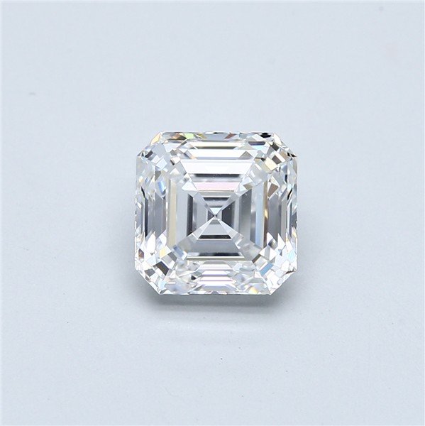 2.51ct D VS2 Rare Carat Ideal Cut Asscher Diamond