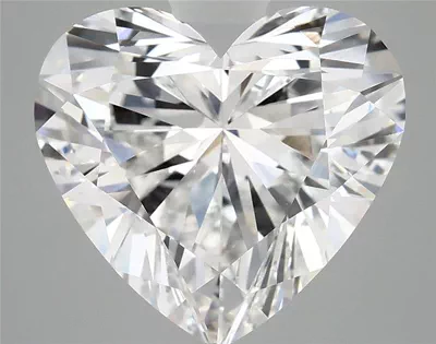 5.26ct E VS1 Rare Carat Ideal Cut Heart Lab Grown Diamond