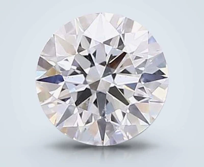 1.09ct E VS1 Rare Carat Ideal Cut Round Lab Grown Diamond