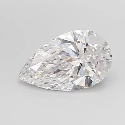 1.82ct D VS2 Rare Carat Ideal Cut Pear Lab Grown Diamond