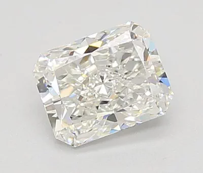1.00ct F SI1 Rare Carat Ideal Cut Radiant Lab Grown Diamond