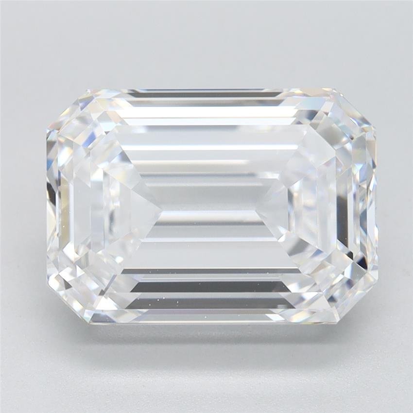 5.00ct G VS1 Rare Carat Ideal Cut Emerald Lab Grown Diamond