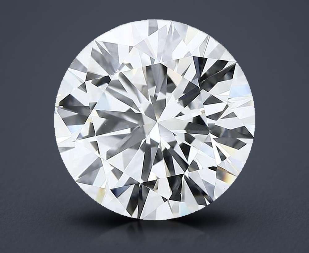 8.02ct E VVS2 Excellent Cut Round Lab Grown Diamond