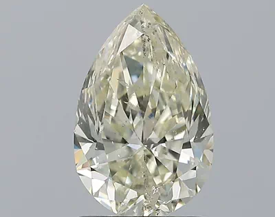 1.71ct K SI2 Rare Carat Ideal Cut Pear Diamond
