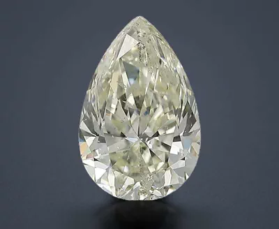 1.71ct K SI2 Rare Carat Ideal Cut Pear Diamond