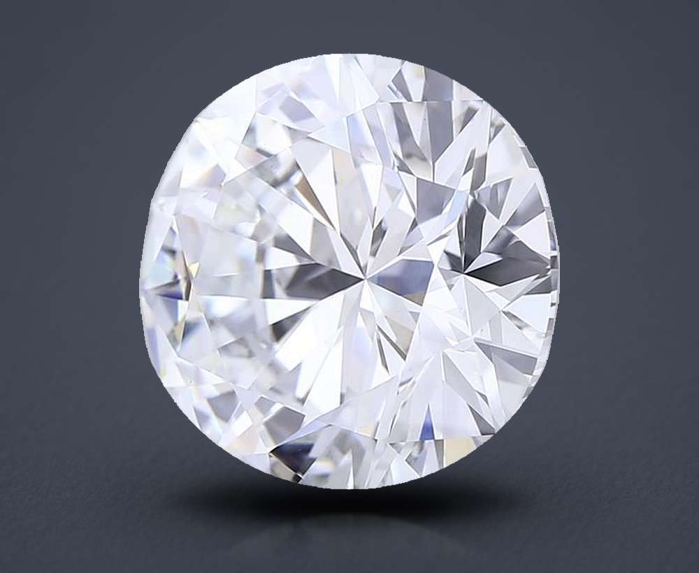 11.06ct F VS1 Rare Carat Ideal Cut Round Lab Grown Diamond
