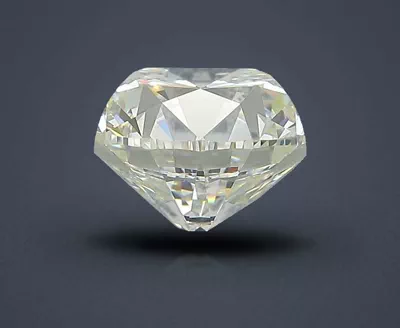 3.27ct H VVS2 Excellent Cut Round Lab Grown Diamond