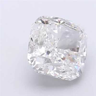 3.14ct D VVS2 Rare Carat Ideal Cut Cushion Lab Grown Diamond