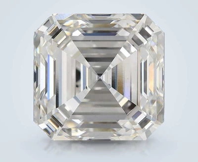 5.11ct G VS2 Rare Carat Ideal Cut Asscher Lab Grown Diamond
