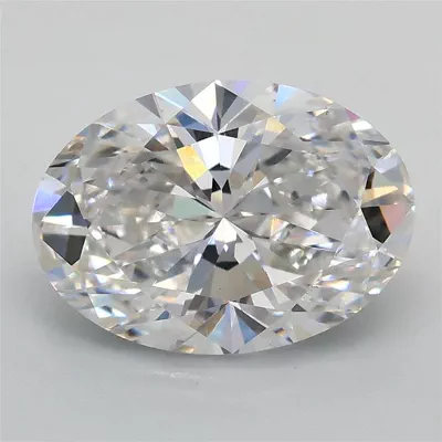 2.56ct E VS1 Rare Carat Ideal Cut Oval Lab Grown Diamond