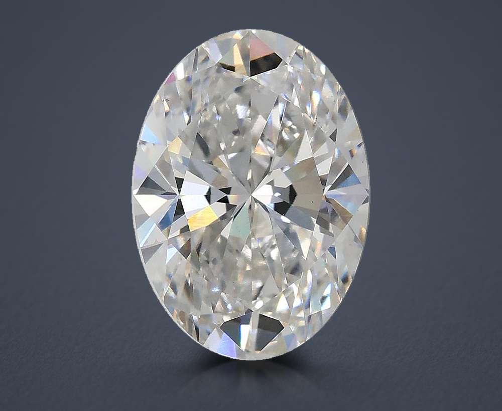 2.56ct E VS1 Rare Carat Ideal Cut Oval Lab Grown Diamond