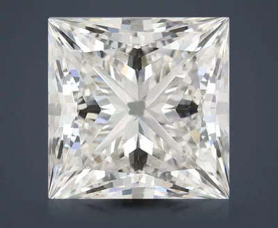 7.32ct G VS1 Rare Carat Ideal Cut Princess Lab Grown Diamond