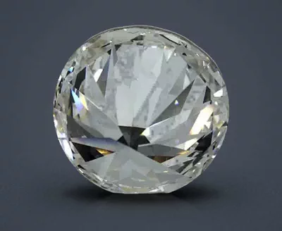 6.82ct H VVS2 Rare Carat Ideal Cut Round Diamond