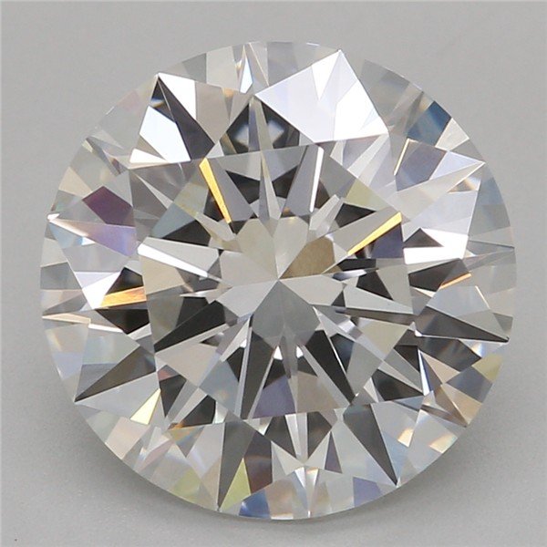 2.58ct E VVS2 Rare Carat Ideal Cut Round Lab Grown Diamond
