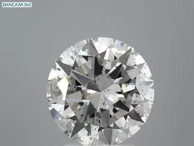 3.02ct F SI2 Very Good Cut Round Diamond