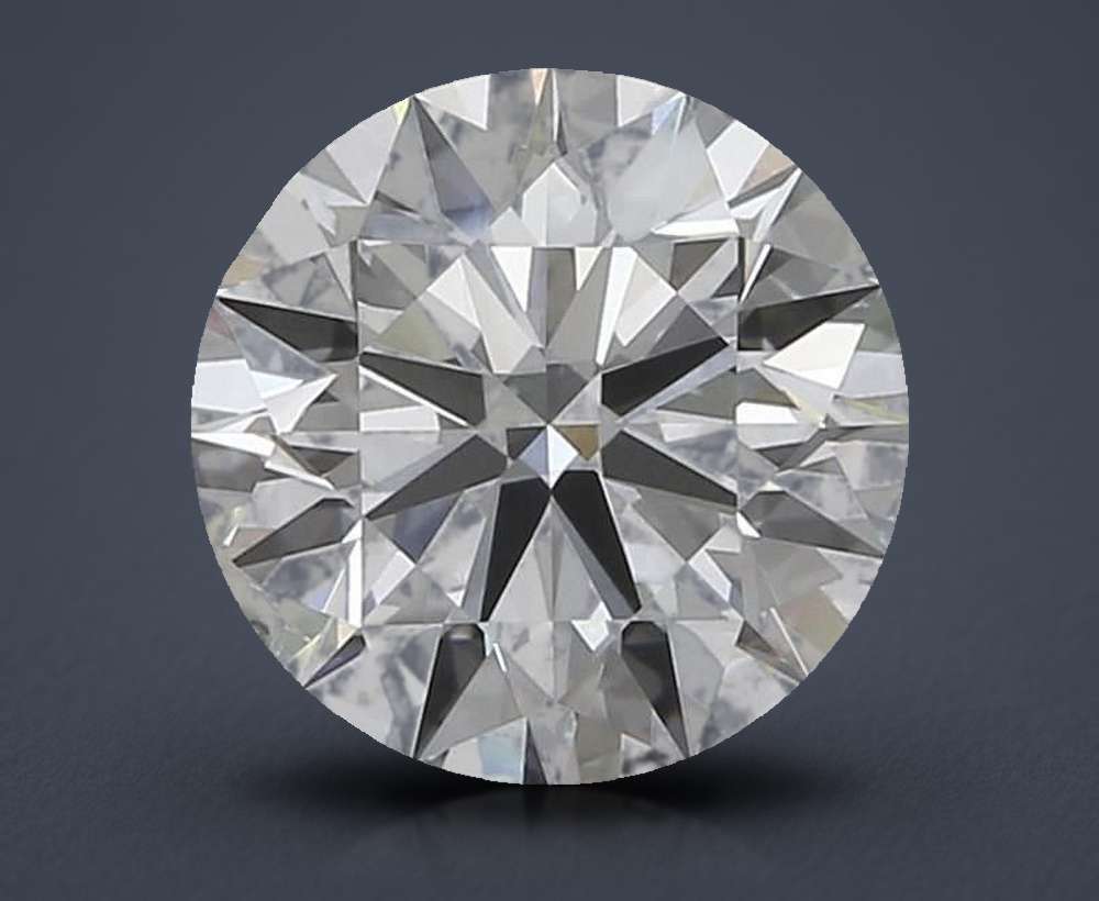 3.01ct E SI2 Rare Carat Ideal Cut Round Lab Grown Diamond