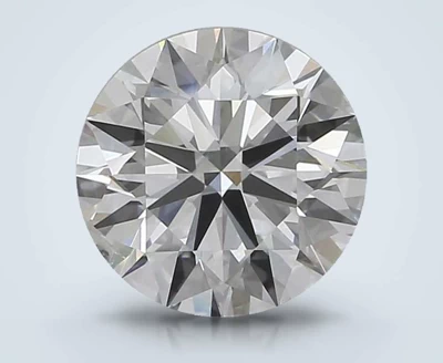 3.01ct E SI2 Rare Carat Ideal Cut Round Lab Grown Diamond