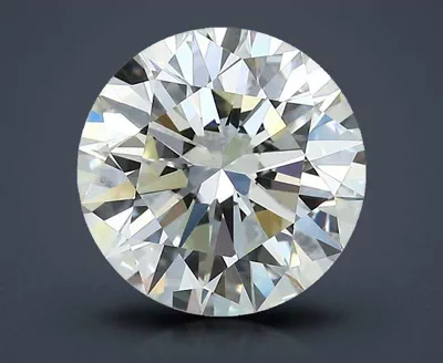 2.60ct K VVS2 Rare Carat Ideal Cut Round Diamond
