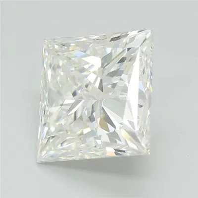 4.00ct F VVS2 Rare Carat Ideal Cut Princess Lab Grown Diamond