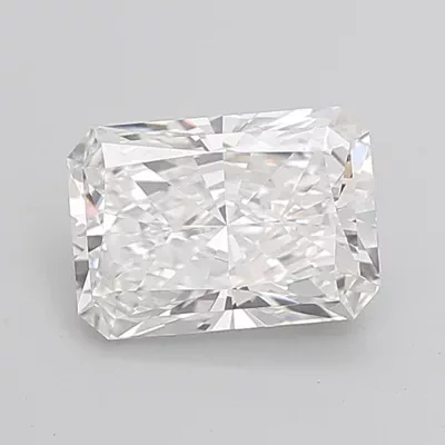 4.01ct E VVS2 Rare Carat Ideal Cut Radiant Lab Grown Diamond