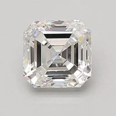 1.09ct E VS1 Rare Carat Ideal Cut Asscher Lab Grown Diamond