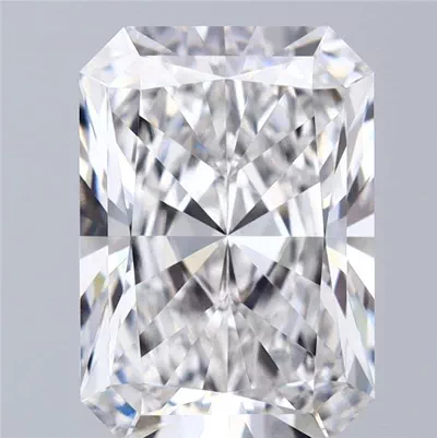 2.57ct D VVS2 Rare Carat Ideal Cut Radiant Lab Grown Diamond