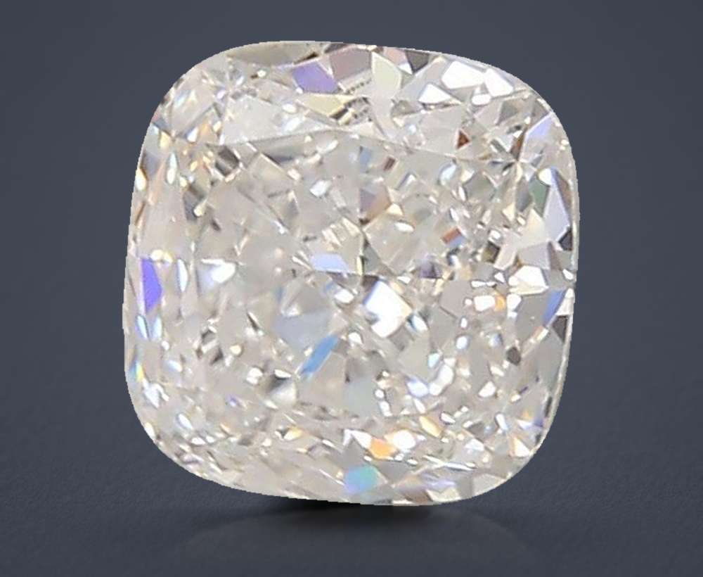 2.04ct E VVS2 Rare Carat Ideal Cut Cushion Lab Grown Diamond