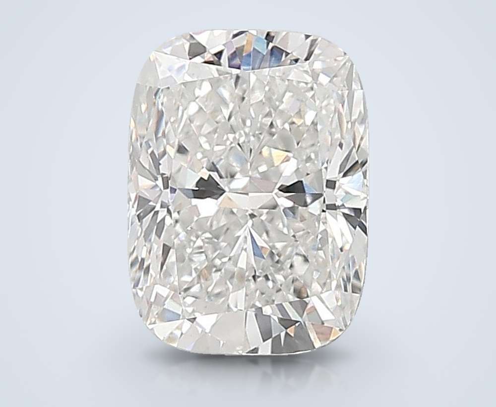 6.04ct E VVS2 Very Good Cut Cushion Lab Grown Diamond