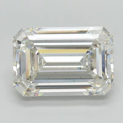 10.13ct H SI1 Rare Carat Ideal Cut Emerald Lab Grown Diamond