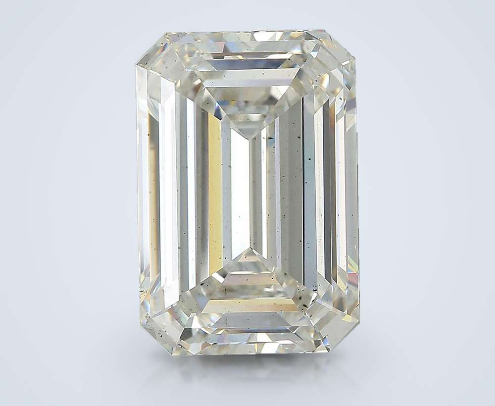 10.13ct H SI1 Rare Carat Ideal Cut Emerald Lab Grown Diamond