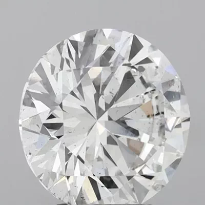 3.50ct G SI1 Very Good Cut Round Lab Grown Diamond