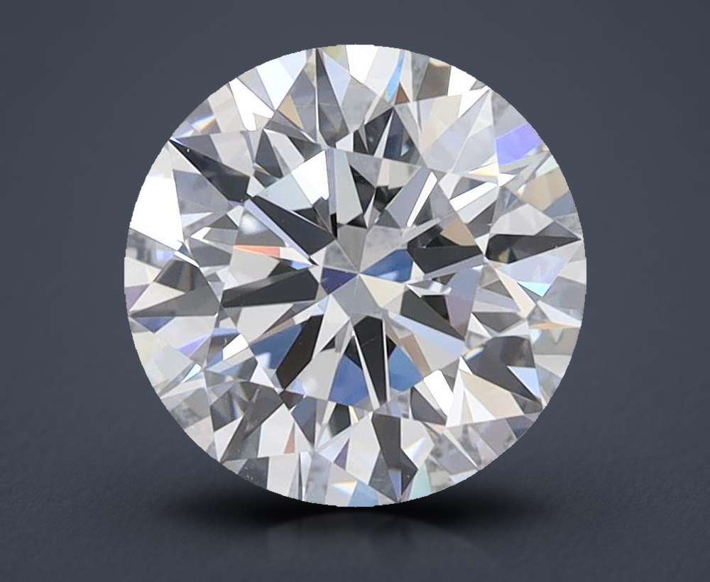 1.84ct D VVS1 Rare Carat Ideal Cut Round Lab Grown Diamond