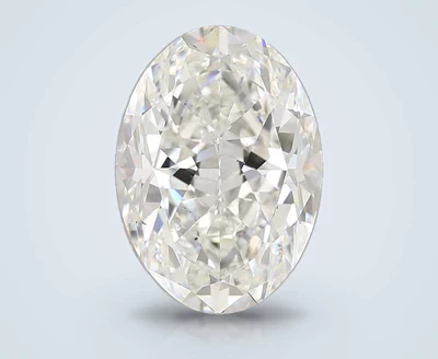 6.50ct G SI1 Very Good Cut Oval Diamond