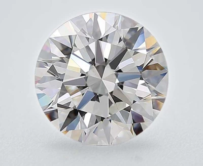 4.52ct F VS1 Rare Carat Ideal Cut Round Diamond