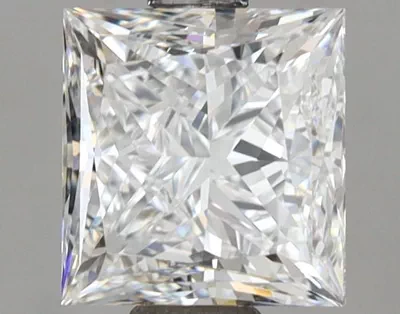 1.72ct D VVS2 Rare Carat Ideal Cut Princess Lab Grown Diamond