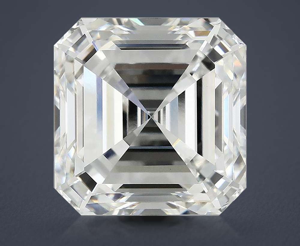 7.12ct E VVS2 Excellent Cut Asscher Lab Grown Diamond