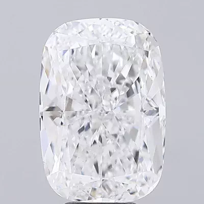 8.03ct E VS2 Rare Carat Ideal Cut Cushion Lab Grown Diamond