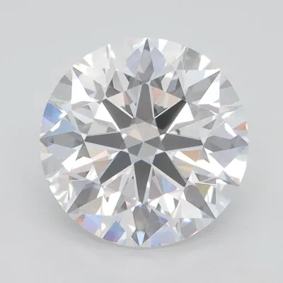 3.63ct F IF Rare Carat Ideal Cut Round Lab Grown Diamond